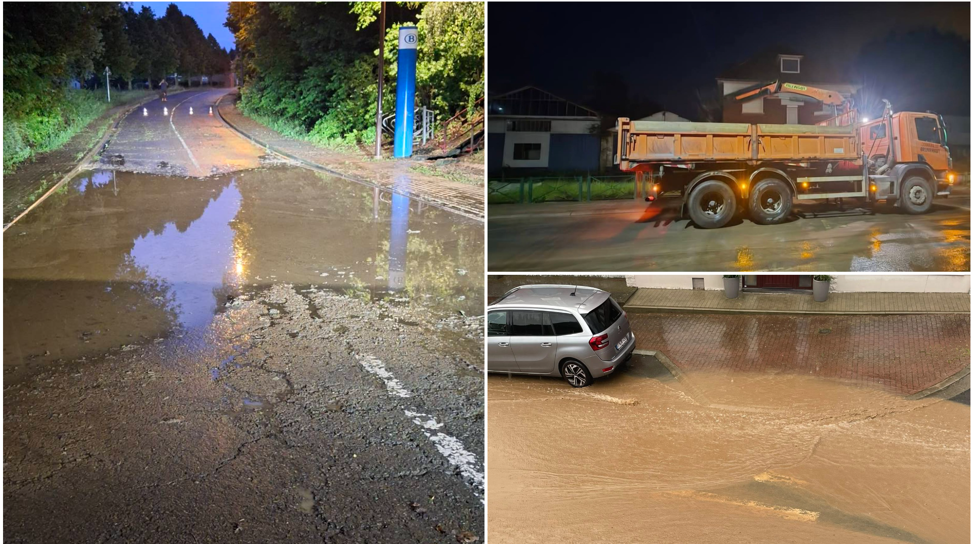 Coulées de boue, grêle et coupures de courant : de violents orages ont frappé la Wallonie picarde ce samedi soir