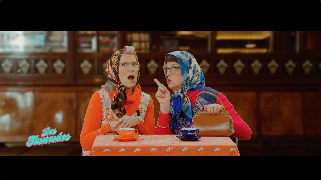 Les toutoules: Léontine et Mariette in roue libre !