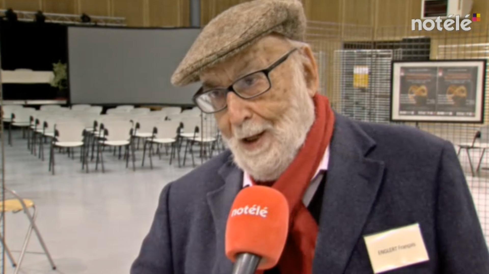 Décès de François Englert : le prix Nobel de physique était à Enghien en 2016
