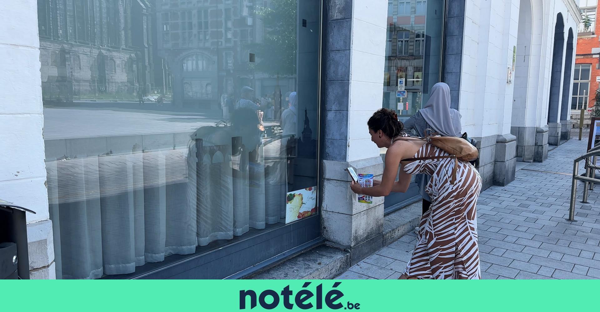 Doornik: tot eind juni is er kunst te zien in de etalages van het stadscentrum