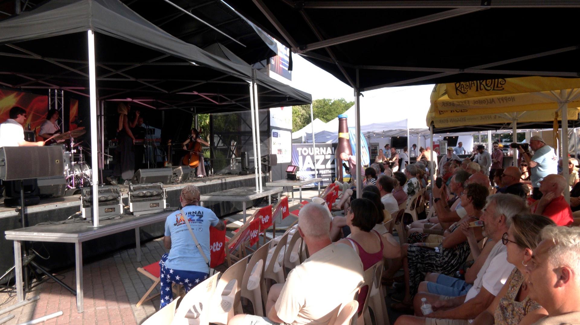Tournai Jazz Festival : il fait trop chaud dans le Magic Mirrors, les concerts déplacés à l'extérieur