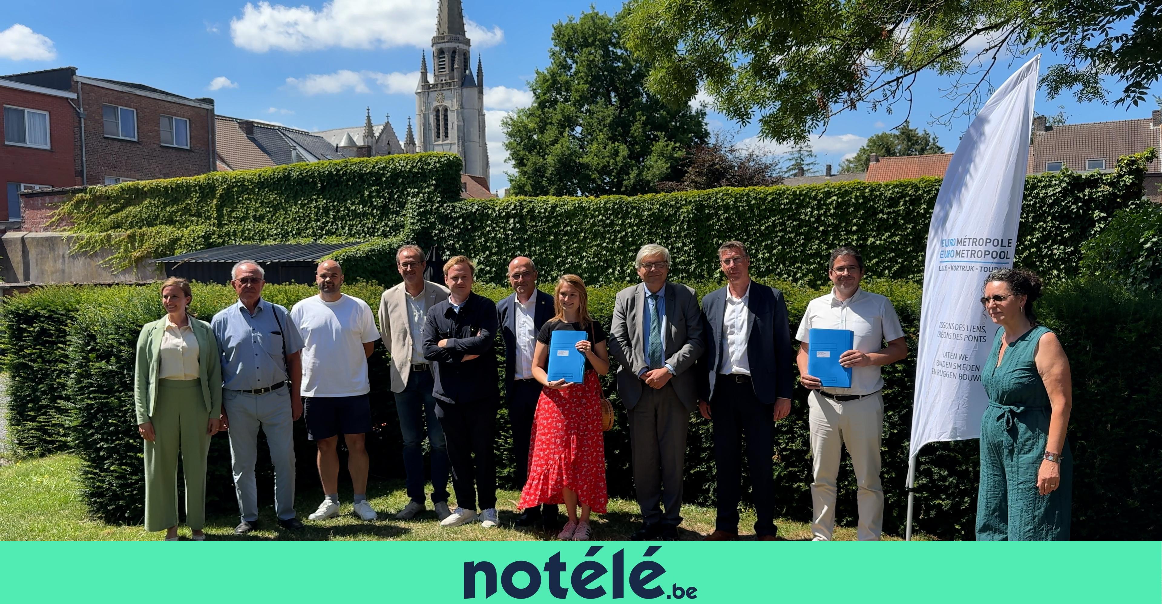 La Wallonie, la Flandre et la France s'unissent pour préserver les îlots transfrontaliers de la Lys