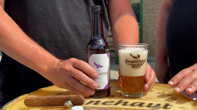 La brasserie de Brunehaut relance les machines et crée une cuvée 
