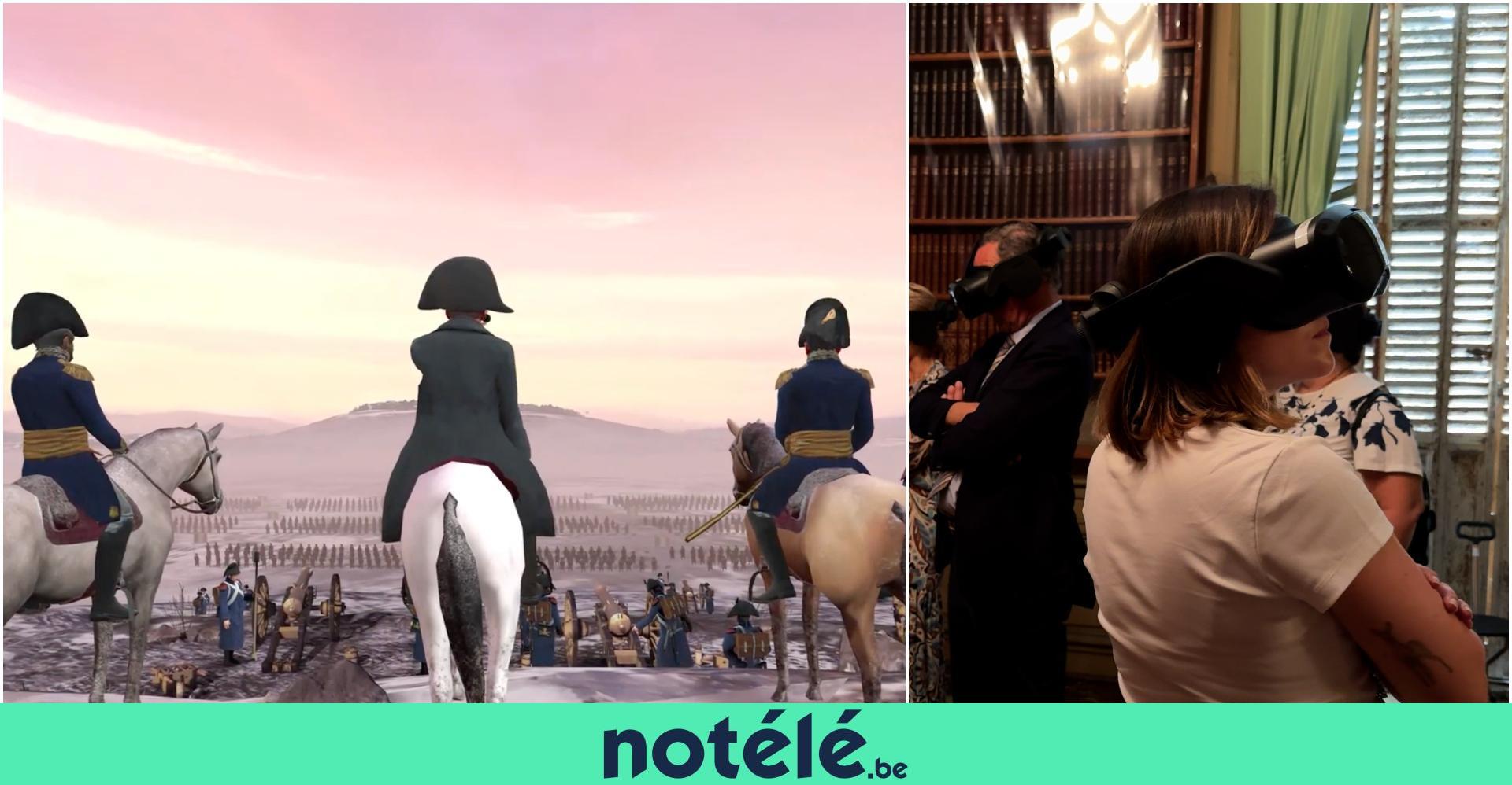 Beloeil: Napoleon duikt op in virtuele realiteit op nog nooit eerder vertoonde plek in het kasteel