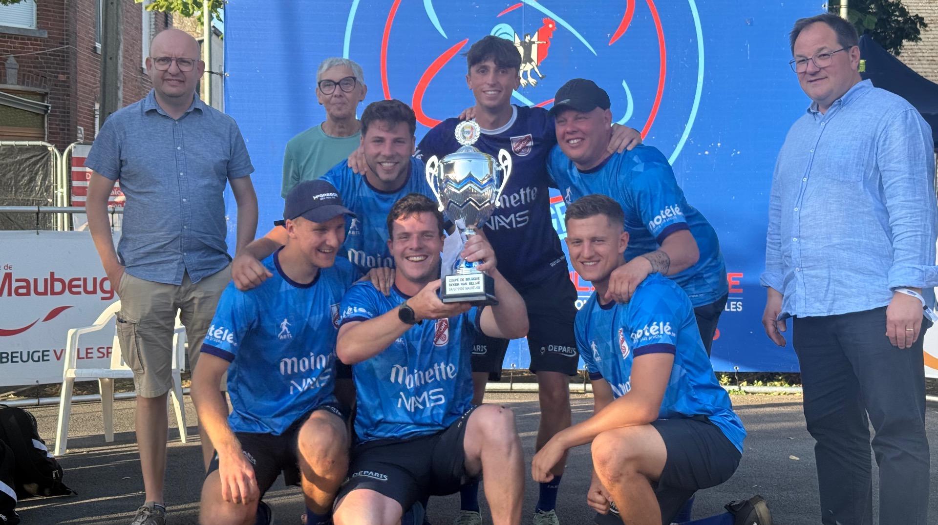 Balle pelote : Tourpes remporte la Coupe de Belgique !
