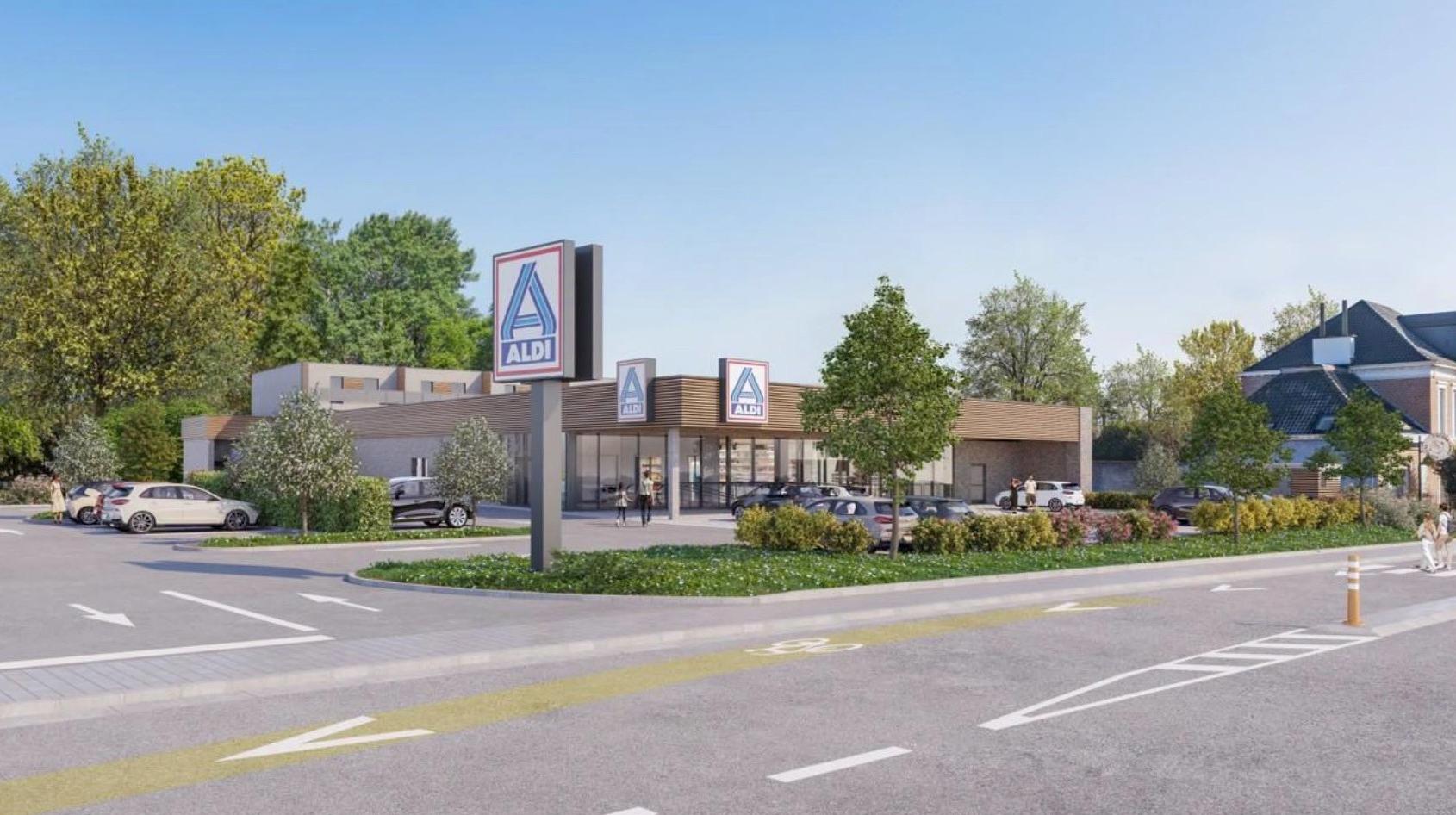Les plans du futur Aldi de Pecq dévoilés : l'enquête publique est en cours