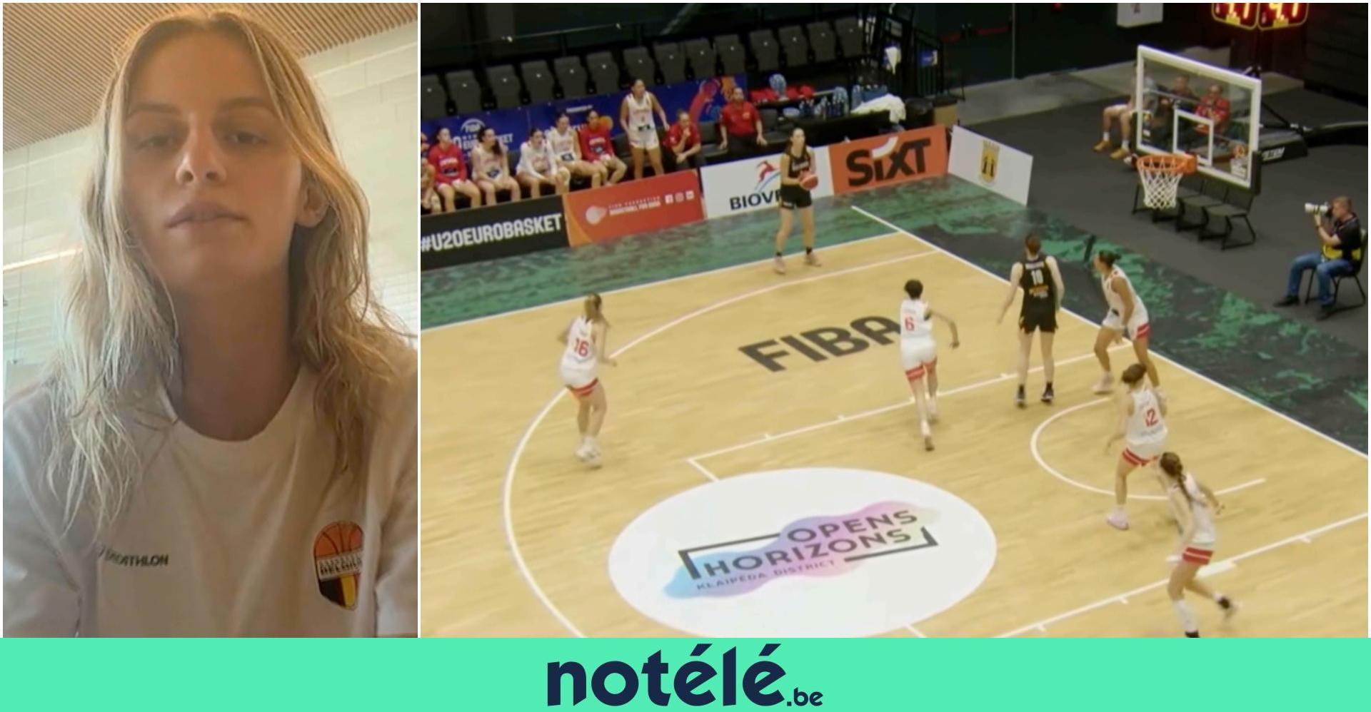 U20 Women's Basketball Euro: Belgian Cats finish just off the podium