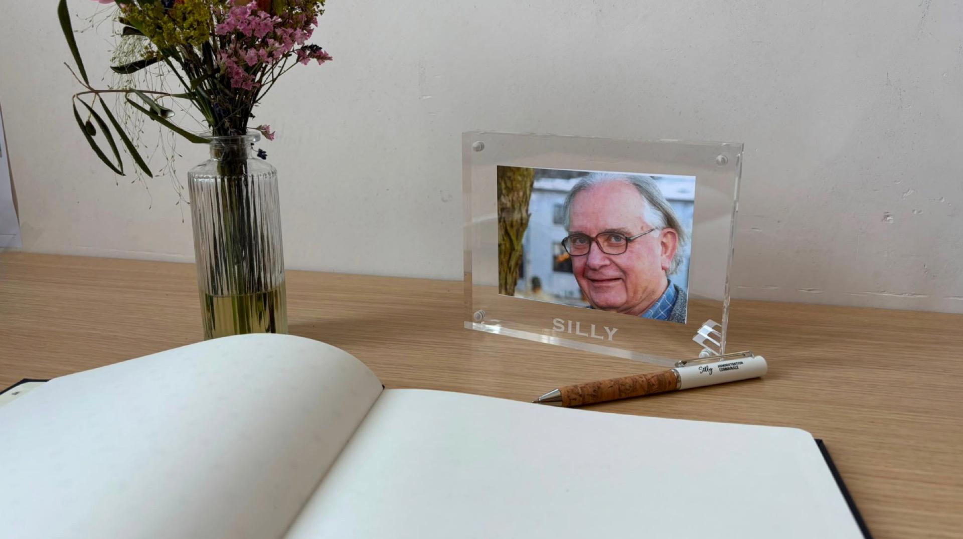 Un registre de condoléances ouvert à Silly après le décès d'Hervé Hasquin