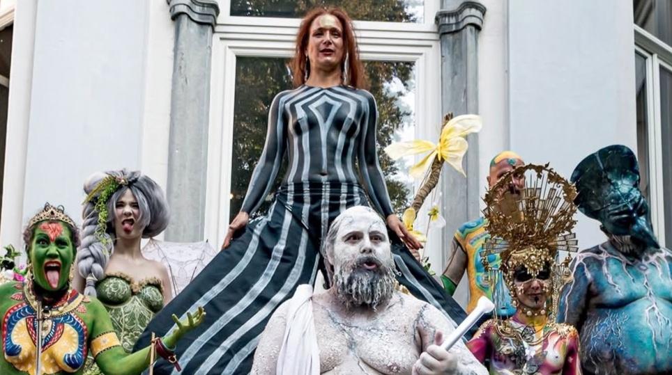 Le Jardin des Artistes fait fleurir l'Hôpital Notre-Dame à la Rose le temps d'un week-end Chapo