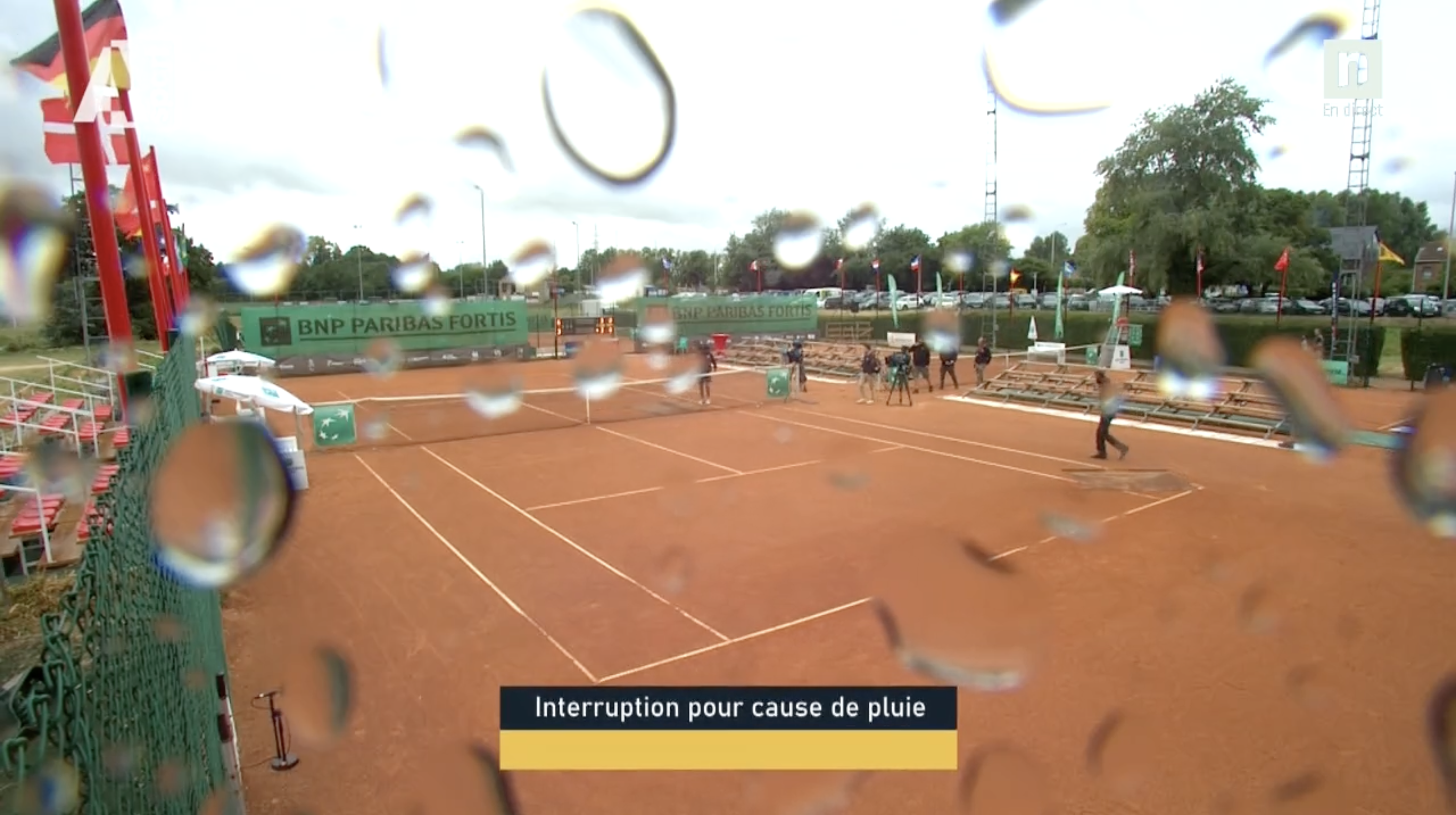 Belgian Open : la finale entre Tanaka et Deroulede interrompue en raison de la pluie