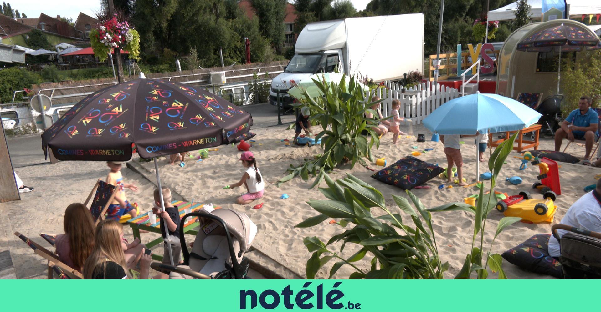 Lys-les-Bains tovert de Komen-Waasten om tot een badplaats