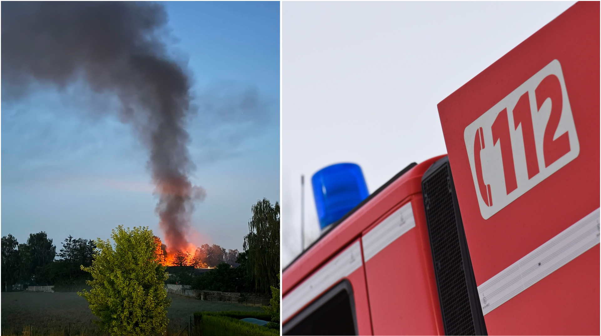 Bernissart : trois maisons touchées par un incendie à la rue Grande