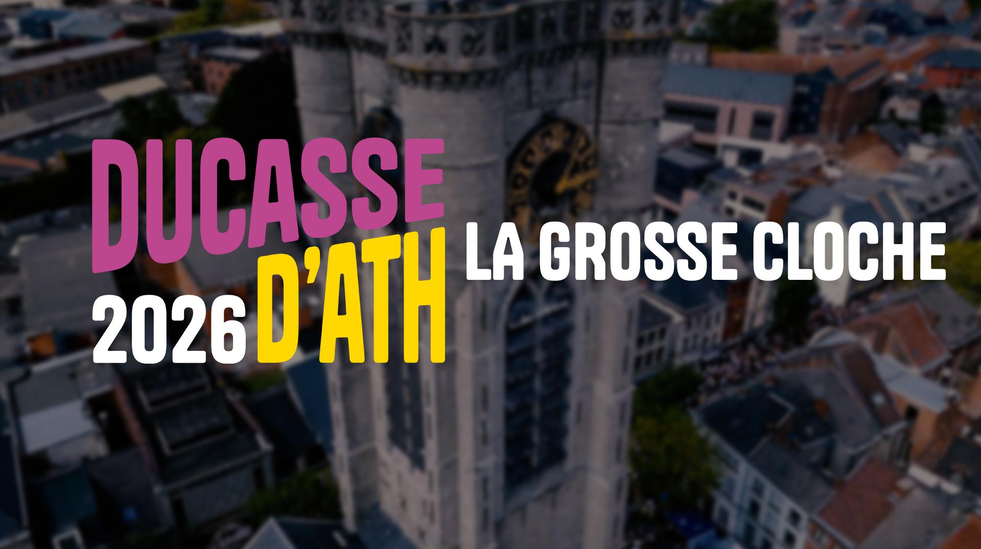 Ducasse d’Ath : vivez en direct le début officiel des festivités lors de la Grosse Cloche (11h55)