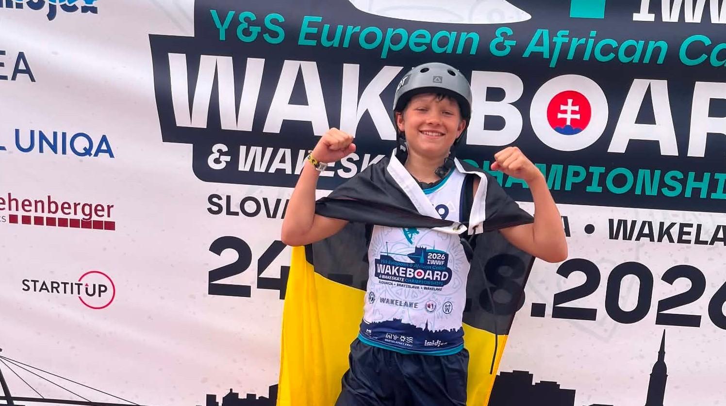 Wakeboard : Marius Dufour, de Lesdain, est champion d'Europe U14