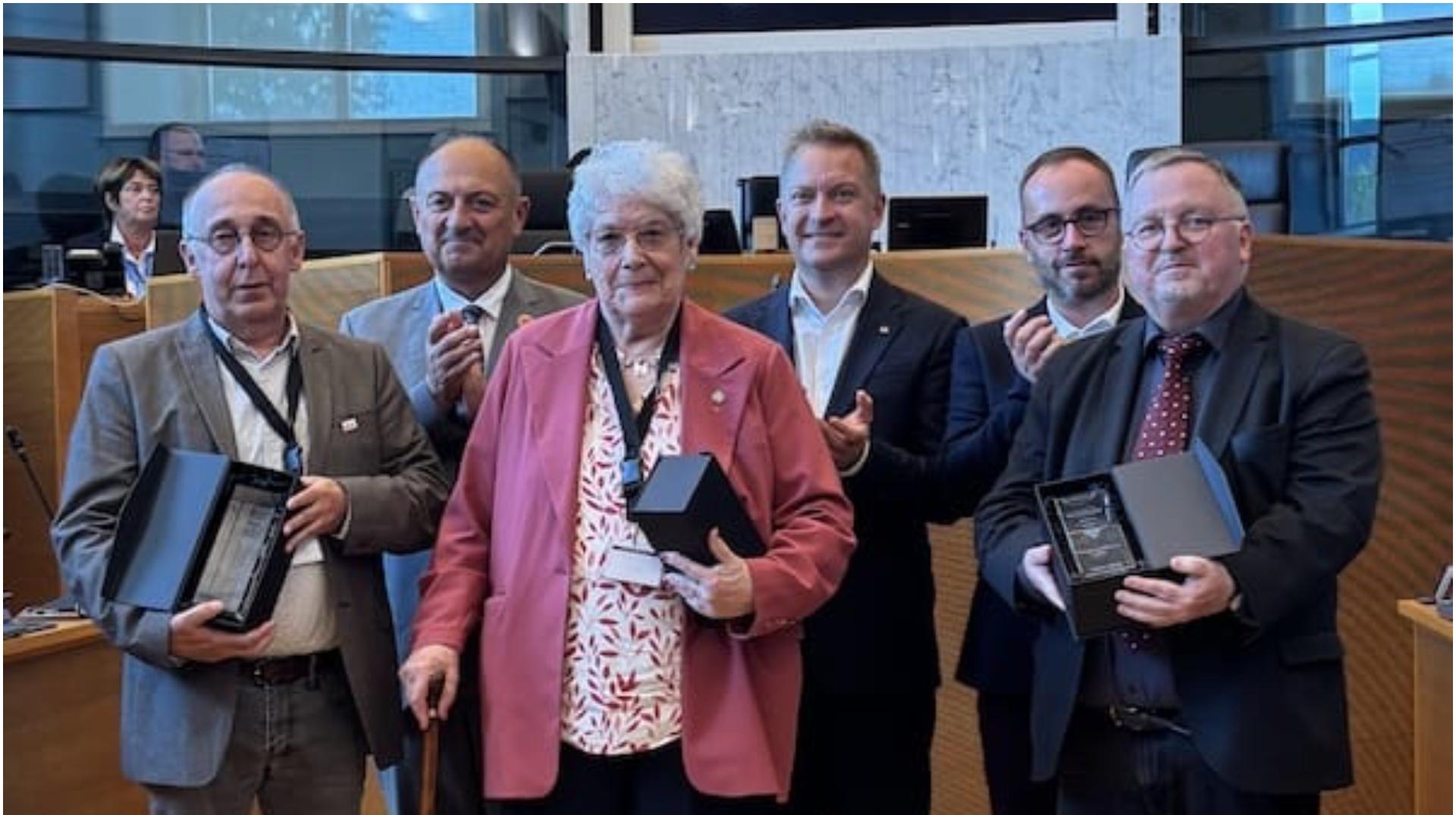 Frasnes-Lez-Buissenal : Gilberte Bottequin reçoit le titre de « Passeur de mémoire » par le Parlement de Wallonie