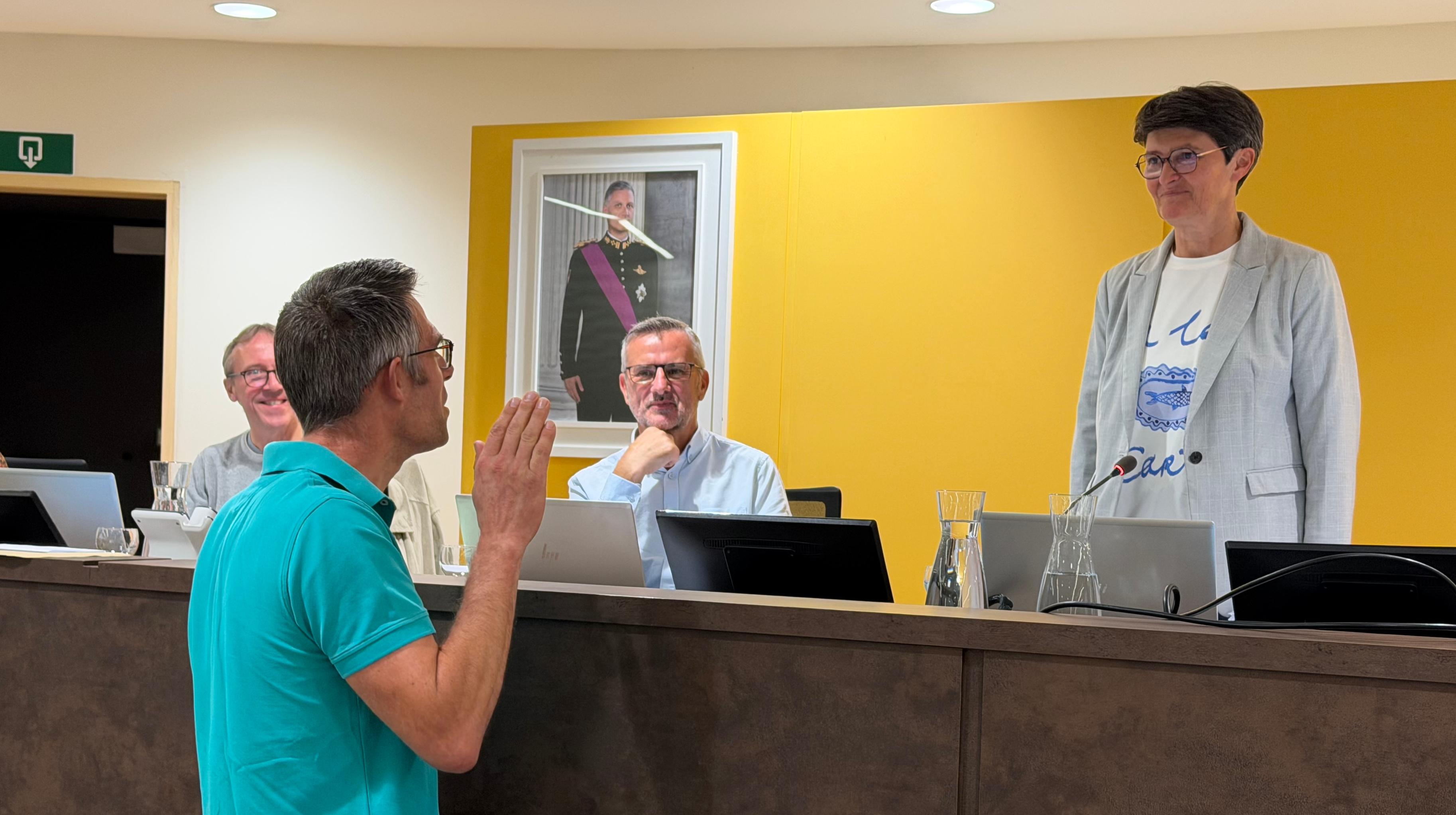 Sylvain Terryn fait son retour au conseil communal et succède à Rebecca Nuttens