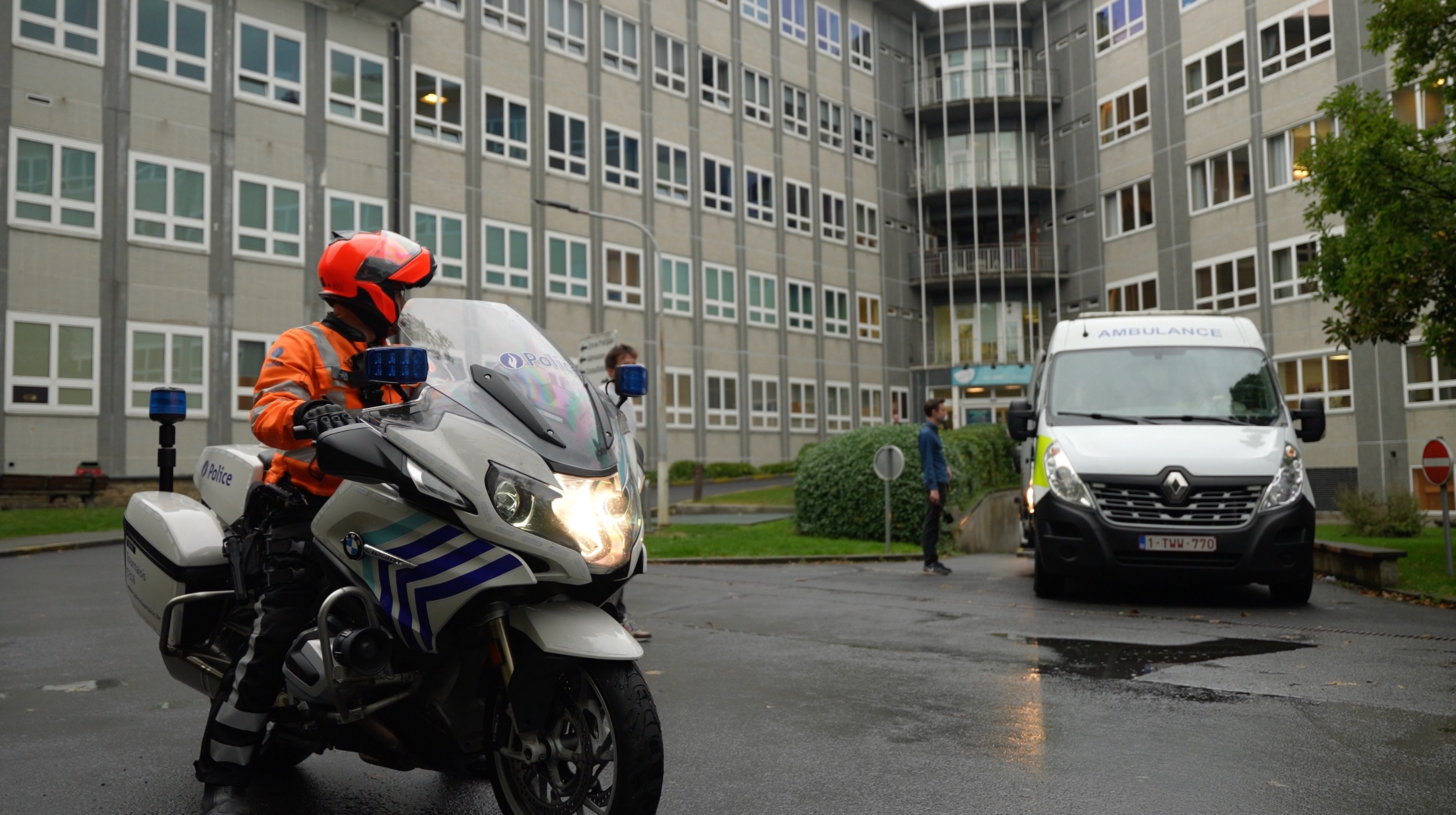Tournai : les patients en oncologie transférés sous escorte policière du site de l'IMC vers celui de l'Union