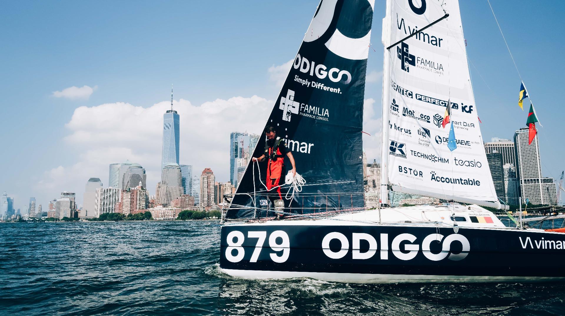 Quentin Debois boucle sa traversée de l'Atlantique Nord mais ne bat pas de deuxième record du monde