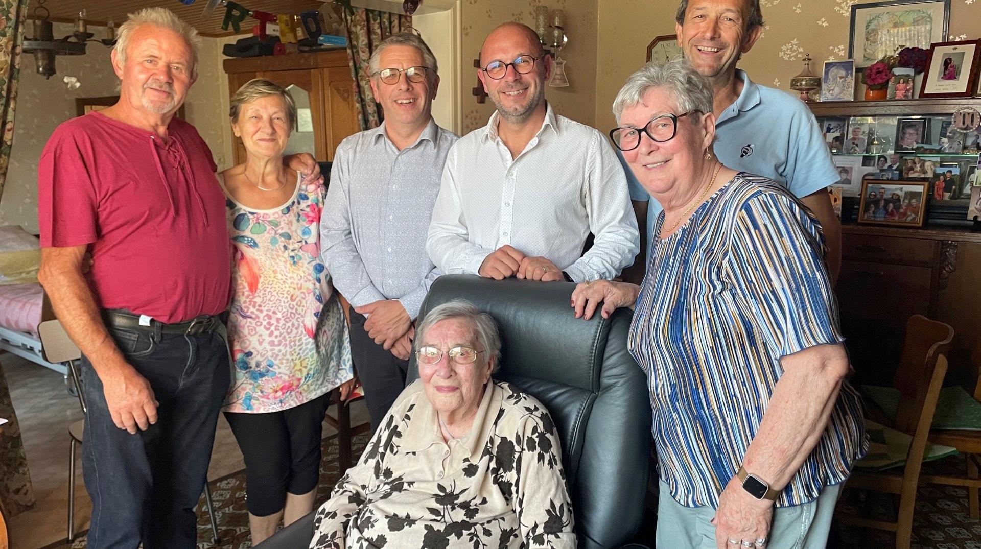 Ellezelles compte une nouvelle centenaire : Juliette Dupire fête ses 100 ans