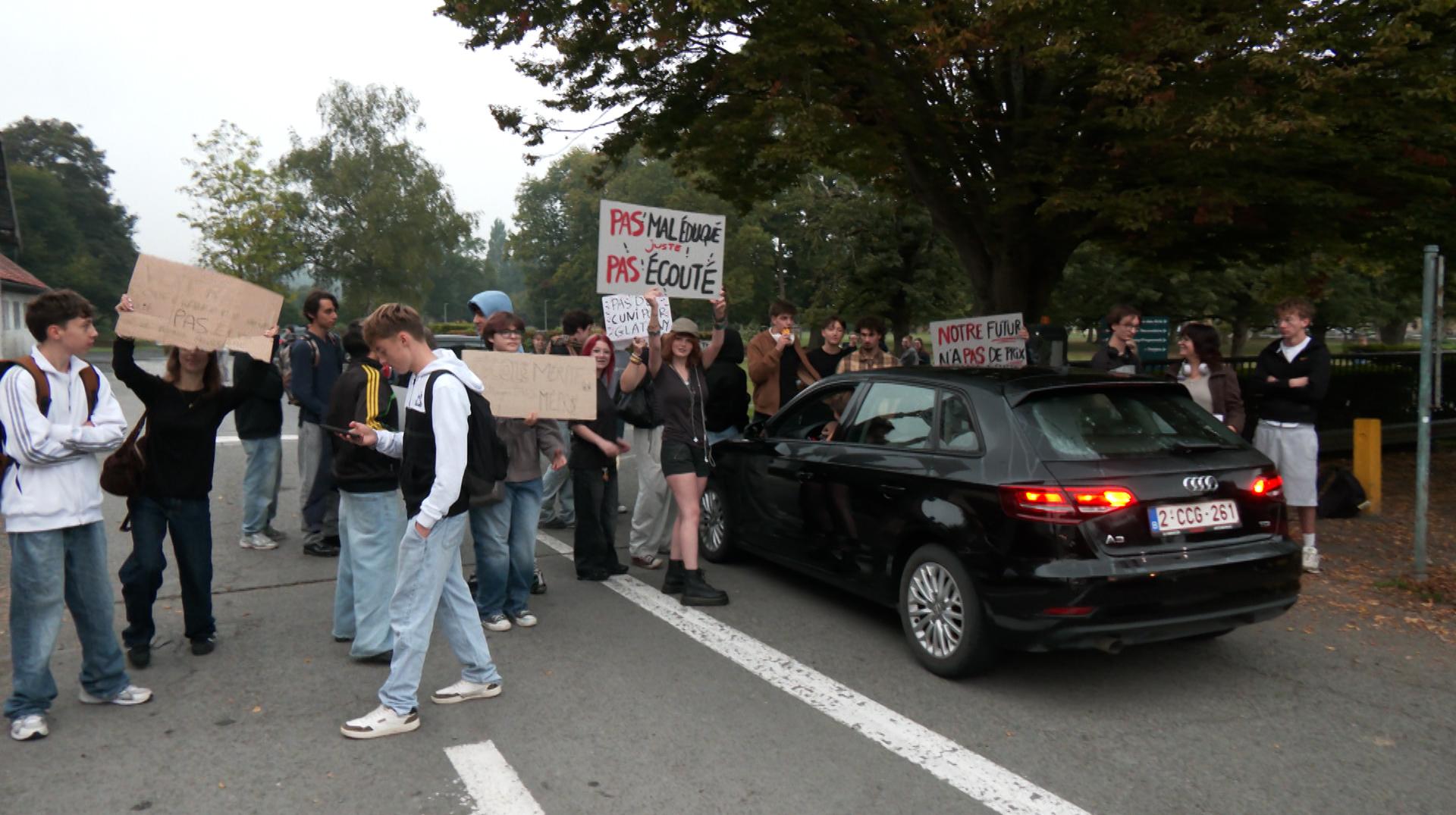 Manifestations étudiantes : l'Institut Saint-Luc de Ramegnies-Chin restera fermé toute la semaine