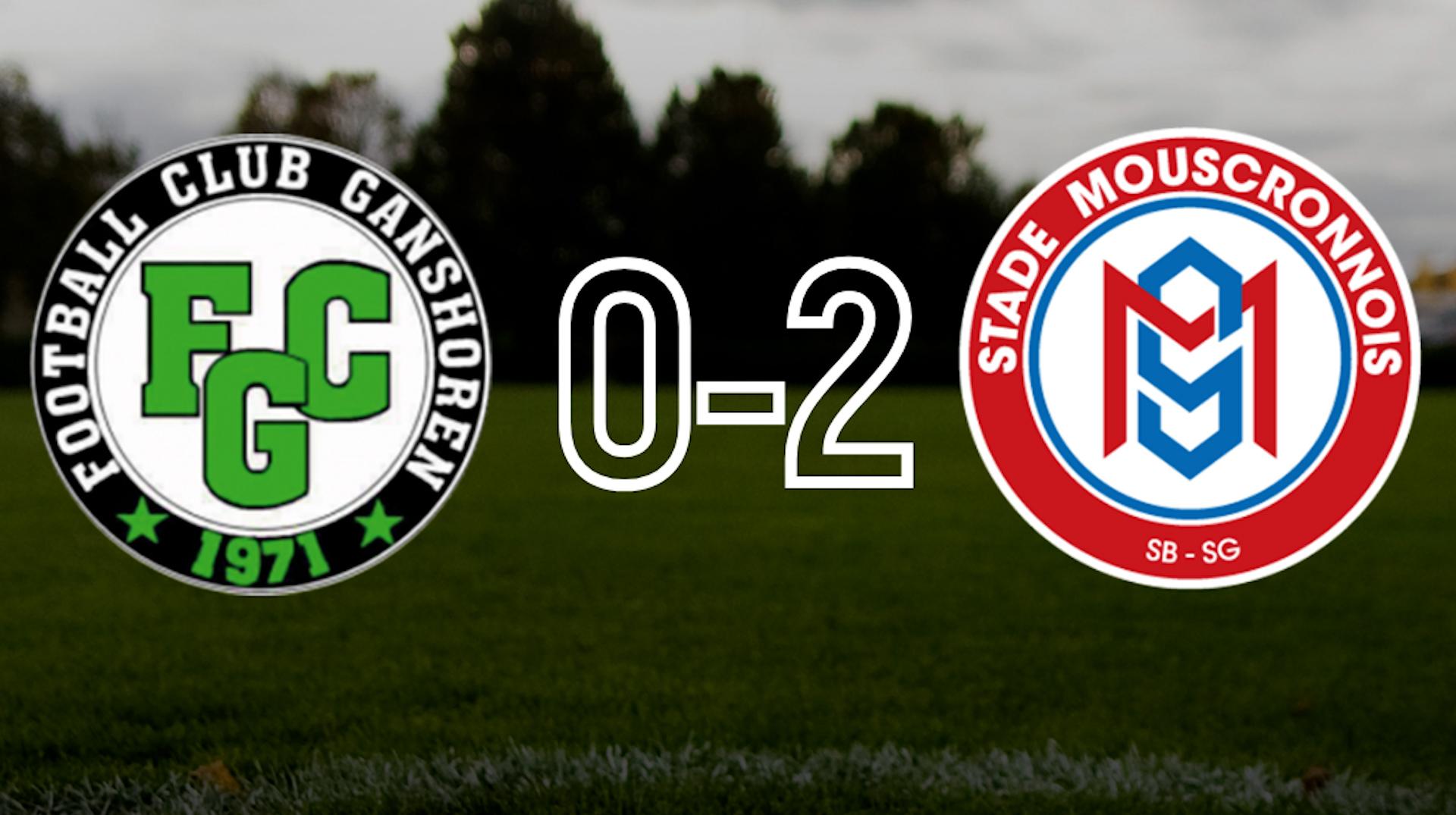 Football D2 FFA : nouvelle victoire du Stade Mouscronnois face à Ganshoren