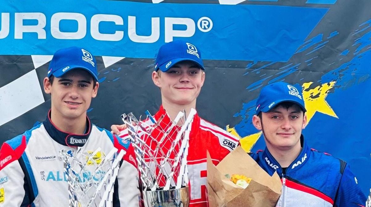 Karting : Félix Dedecker décroche la deuxième place de l'Eurocup