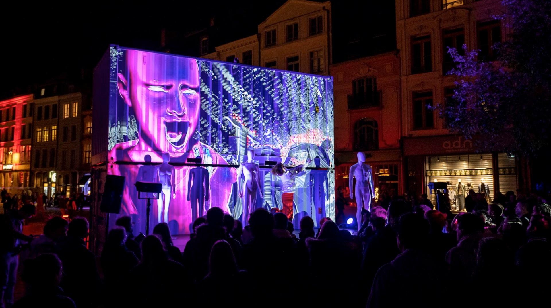 Tournai : danse et videomapping s'invitent au pied de la cathédrale