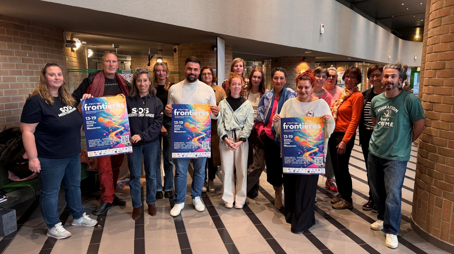 Mouscron : le festival Frontières revient avec 21 événements pour favoriser les rencontres et le vivre-ensemble