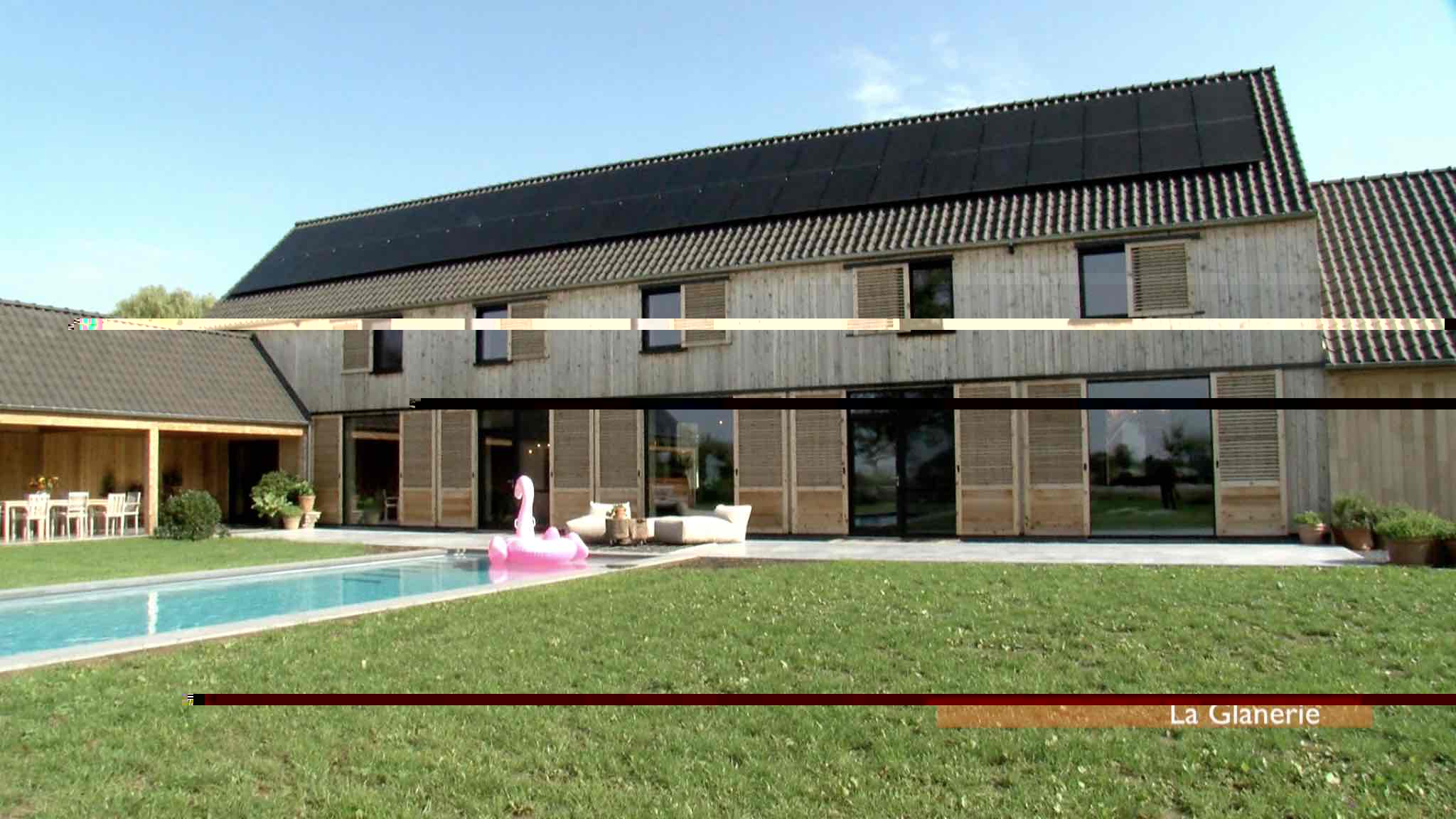 Une maison en paille et cent pour cent écologique