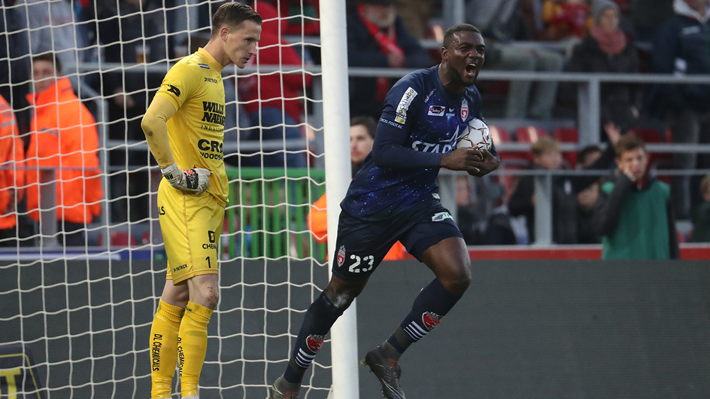 Un doublé de Pierrot offre un point à l'Excel Mouscron