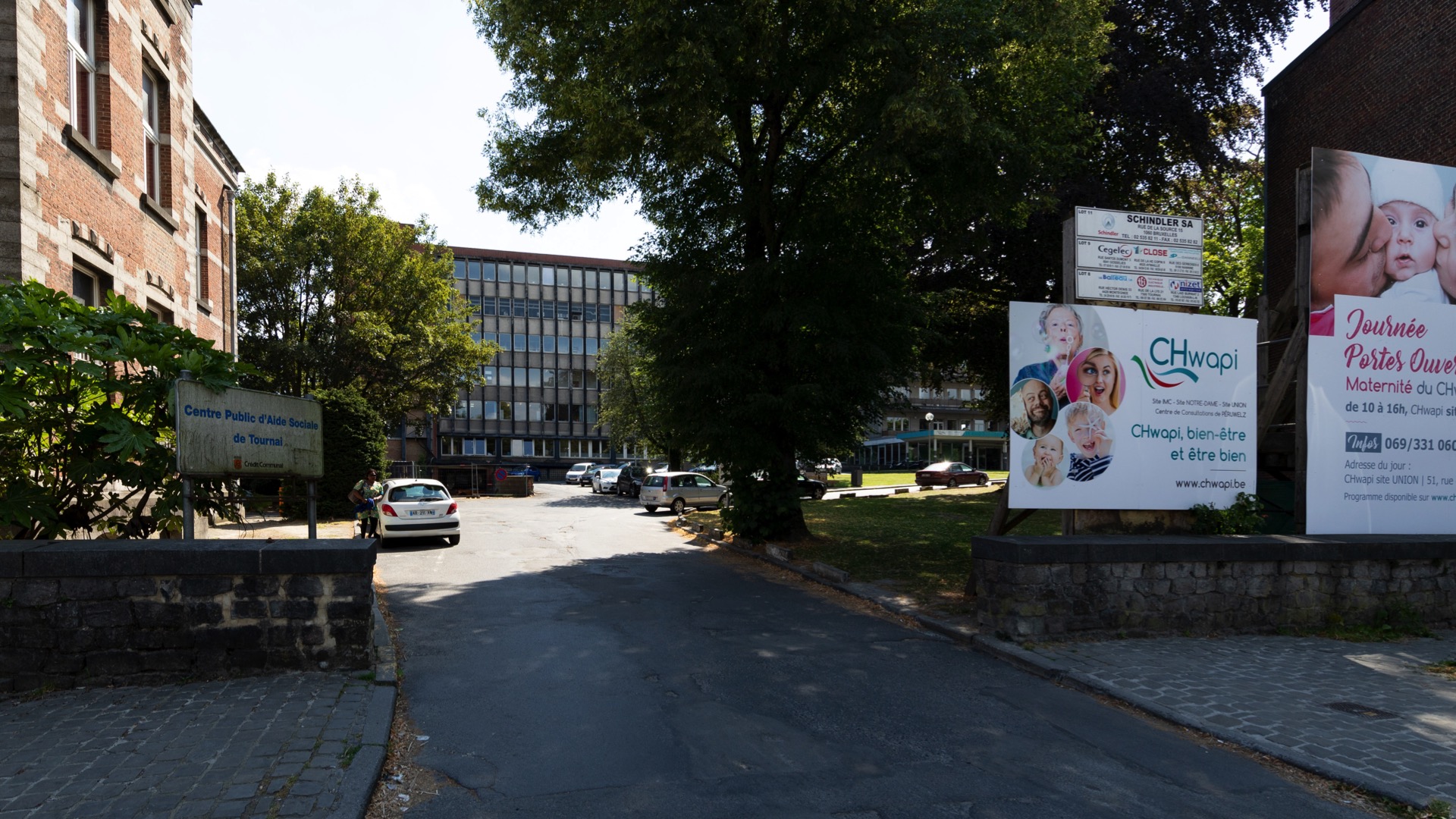 CHwapi: l'entrée du boulevard Lalaing fermée