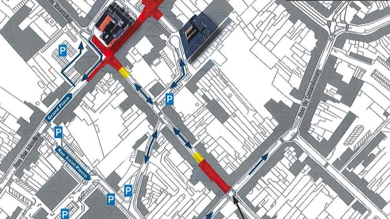 Travaux de la Grand-place: la circulation modifiée, les marchés déplacés