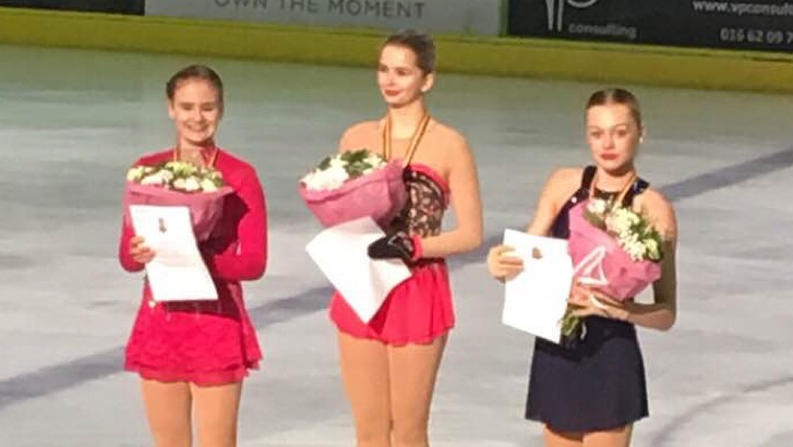 La Tournaisienne Jade Hovine devient championne de Belgique Junior de patinage artistique