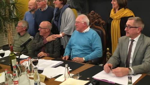 Cette fois, c'était bien la dernière séance de Marc Duvivier en tant que bourgmestre