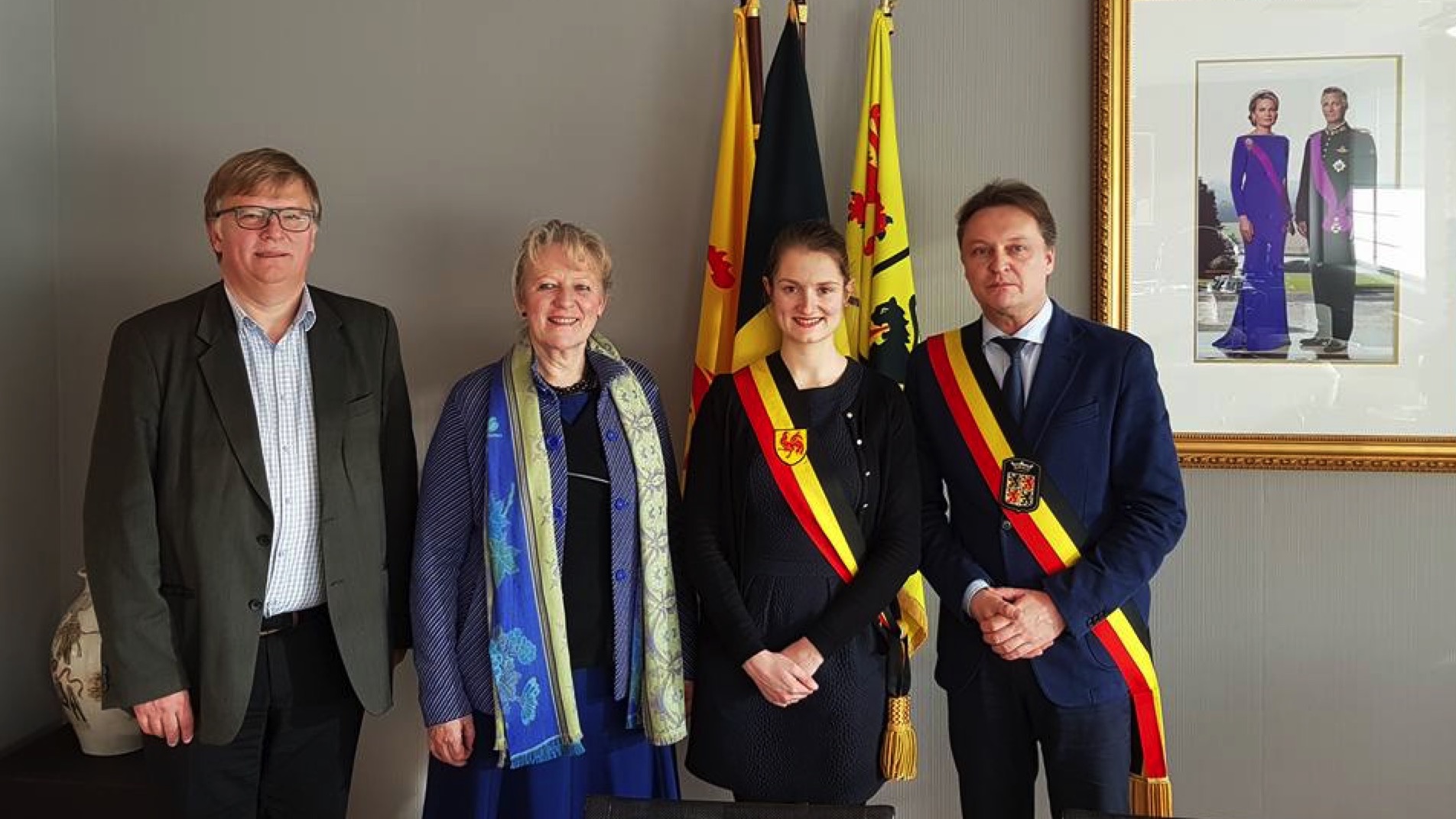 Alice Leeuwerck est officiellement bourgmestre de Comines-Warneton