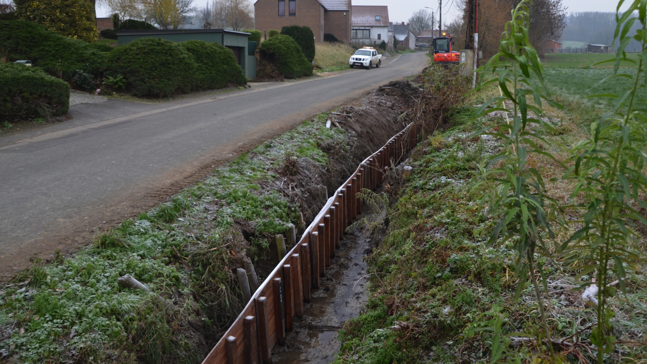 Frasnes: des berges fragilisées ont été renforcées pour lutter contre les inondations