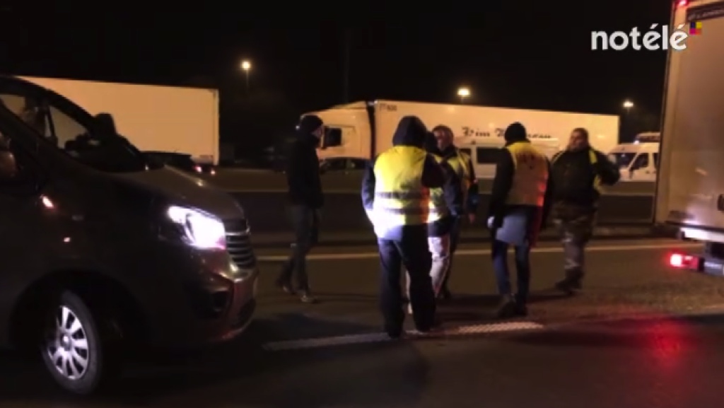 Blocage des gilets jaunes à la frontière ce mardi
