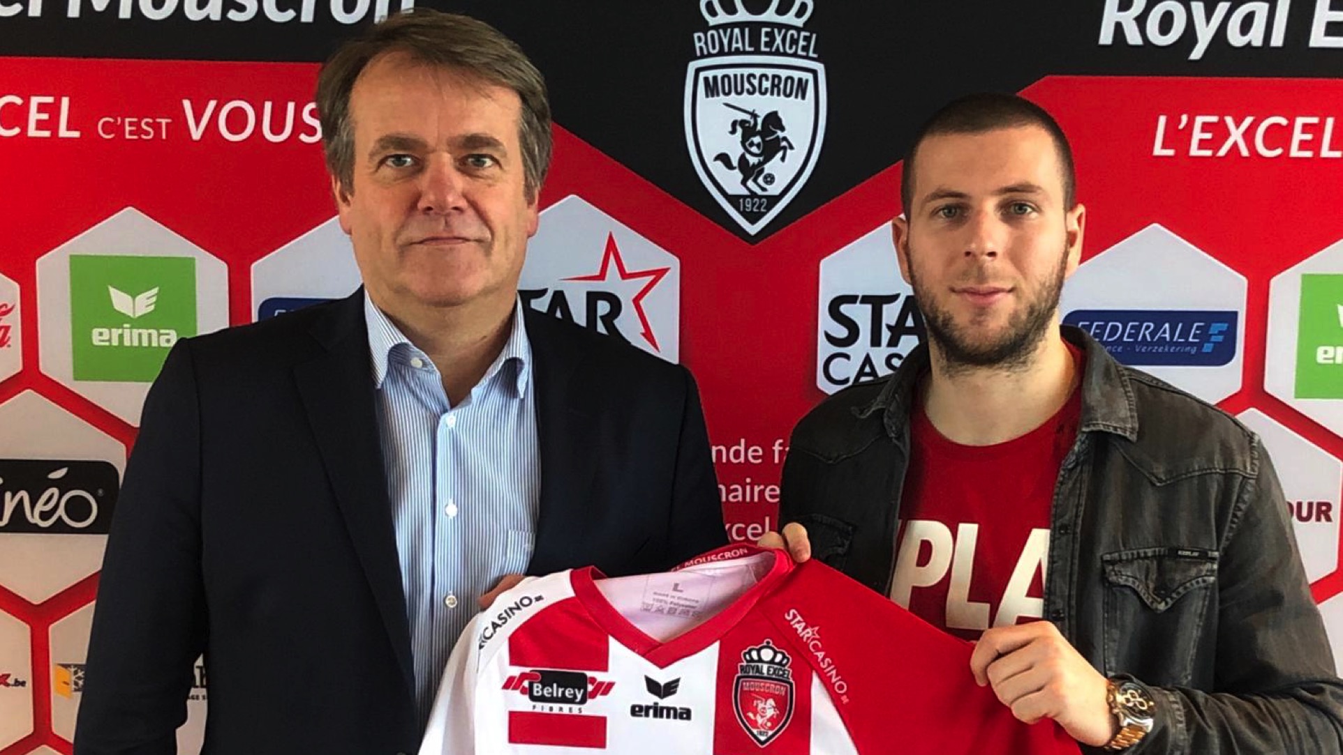 L'Excel Mouscron officialise l'arrivée d'un défenseur serbe