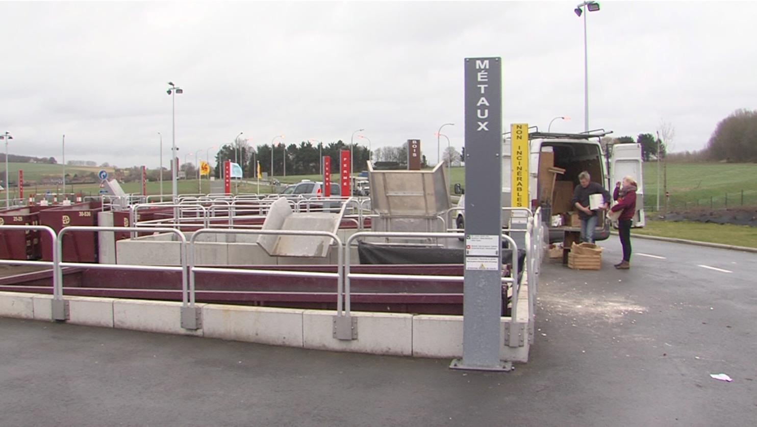Grève: plusieurs recyparcs fermés ce mercredi