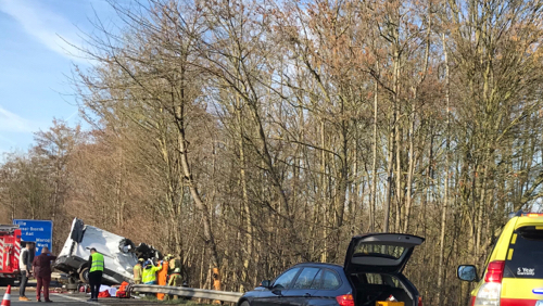 Une personne désincarcérée après un accident sur l'A8