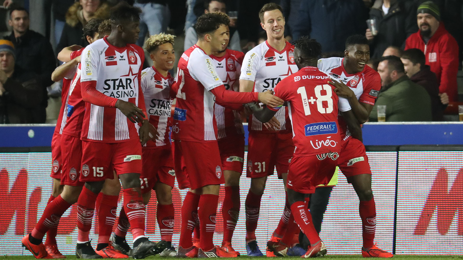 L'Excel Mouscron passe la sixième face à Lokeren