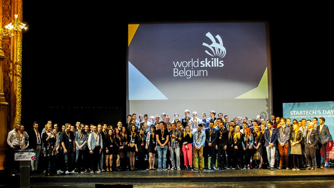 Worldskills: 9 médaillés de Wallonie picarde au championnat de Belgique des métiers techniques