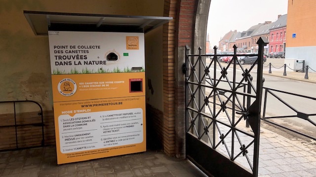 Opération «reprise de canettes»: lancement du projet-pilote à Chièvres