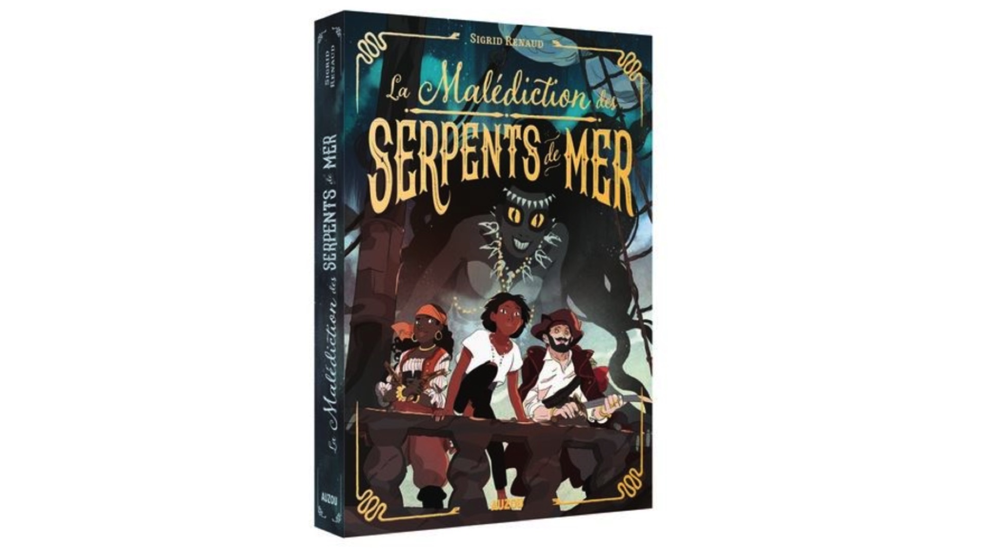 «La malédiction des serpents de mer», le 7e roman de Sigrid Renaud