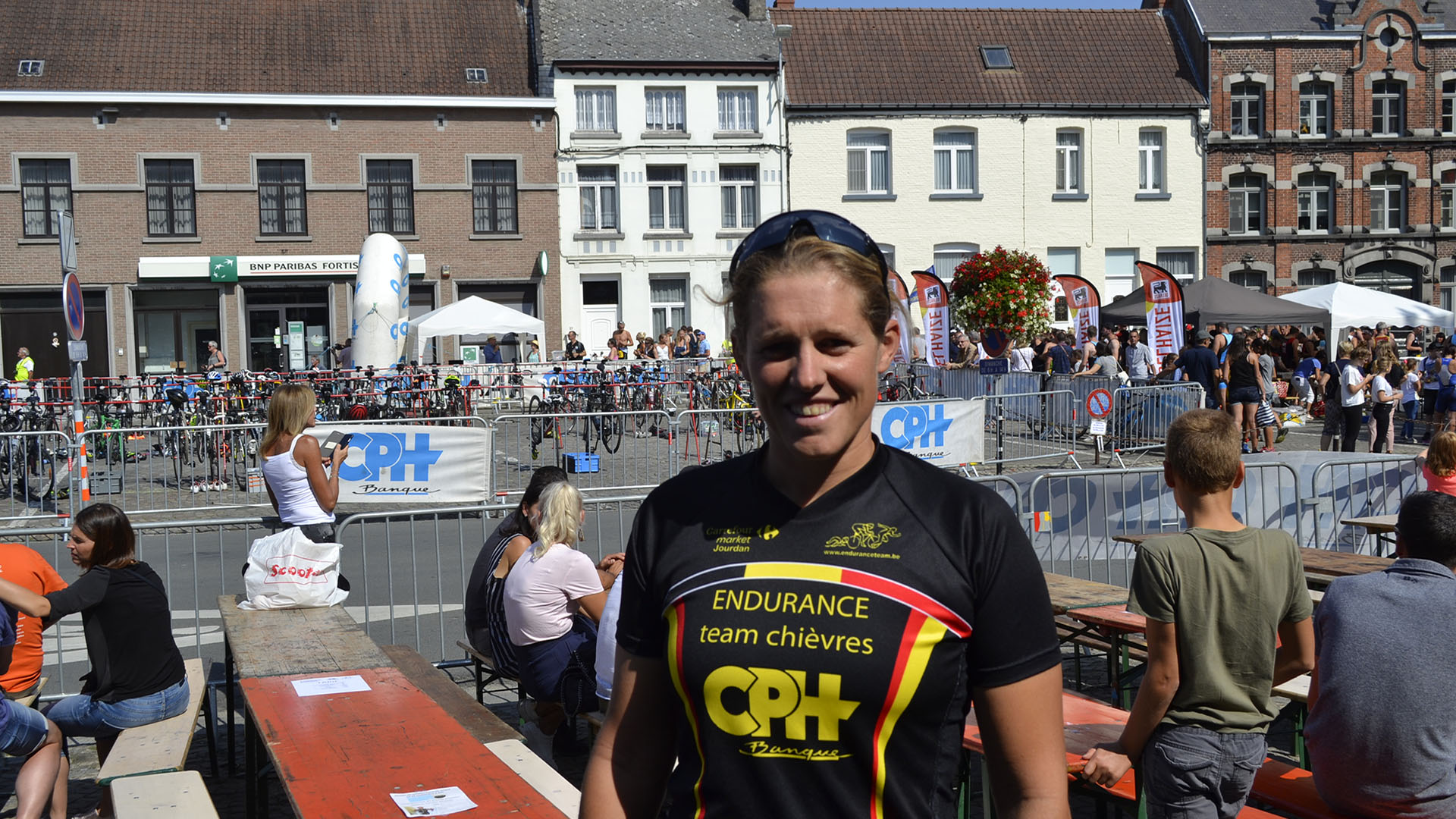 Hélène Vander Massen championne du monde de triathlon à Pontevedra