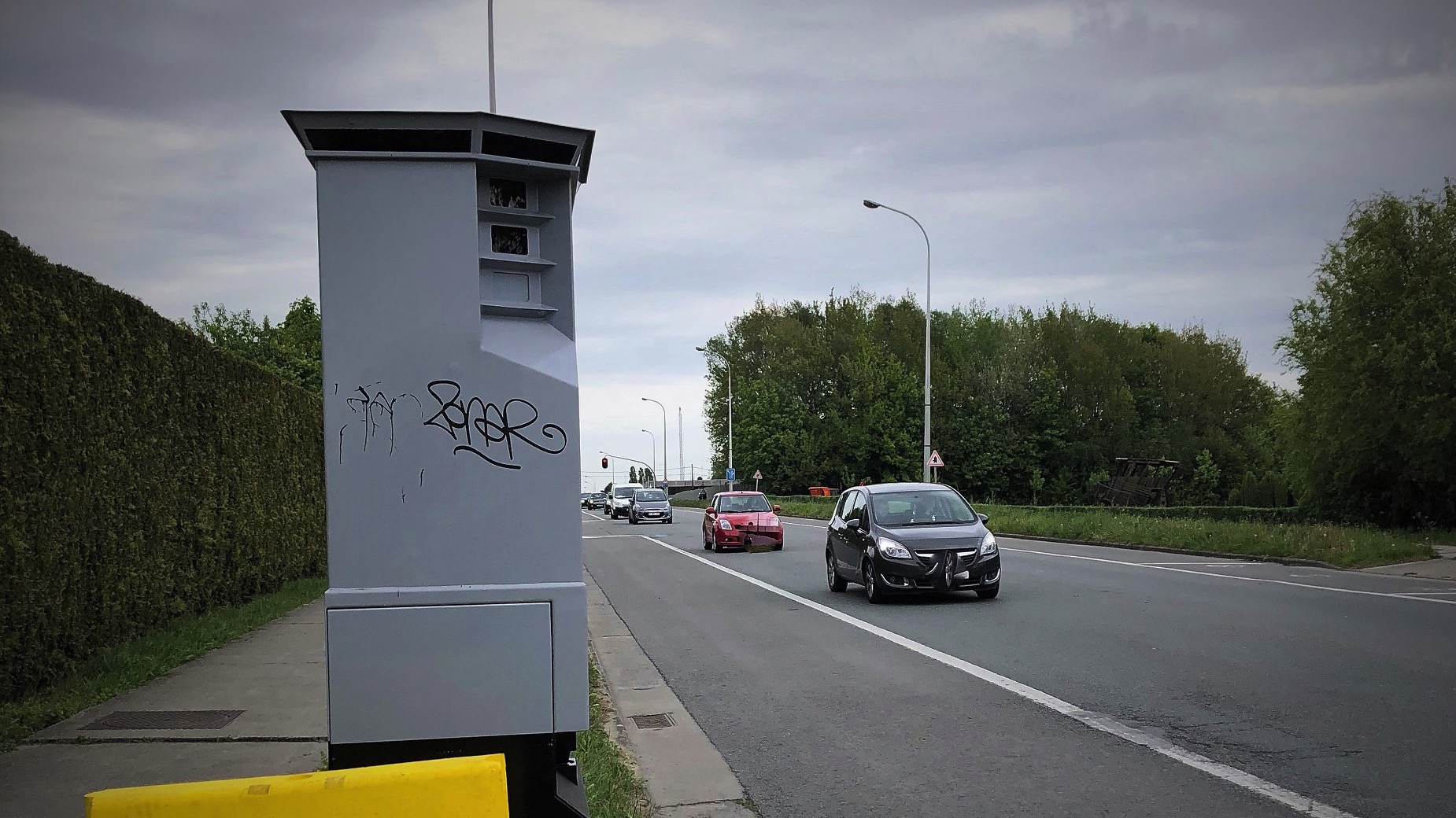 Un lidar fait son apparition sur l'avenue de Rheinfelden à Mouscron