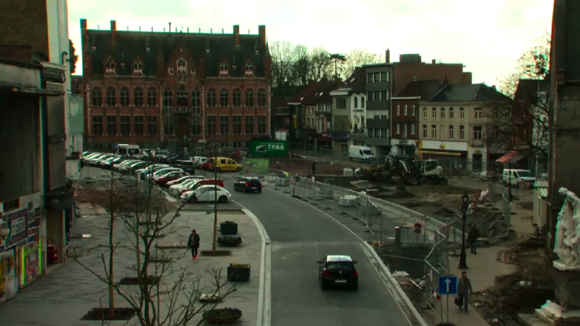 Travaux Grand'Place de Mouscron, des modifications de circulation
