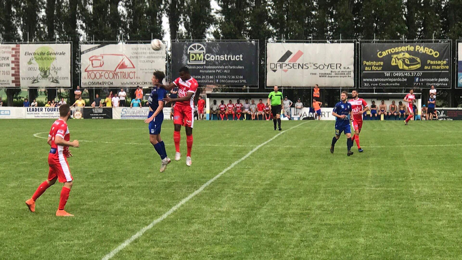 L'Excel Mouscron domine Dottignies pour sa reprise