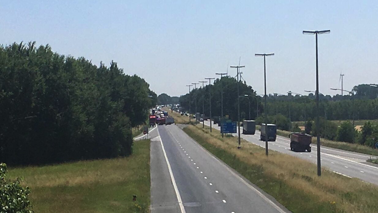 Un homme décède dans un important accident entre deux camions à hauteur de Templeuve