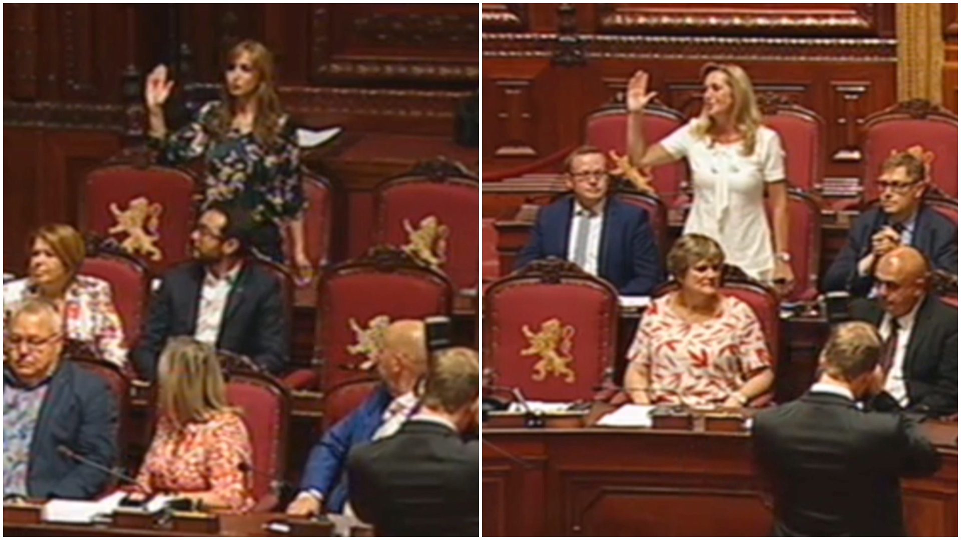 Fatima Ahallouch et Véronique Durenne ont prêté serment en tant que